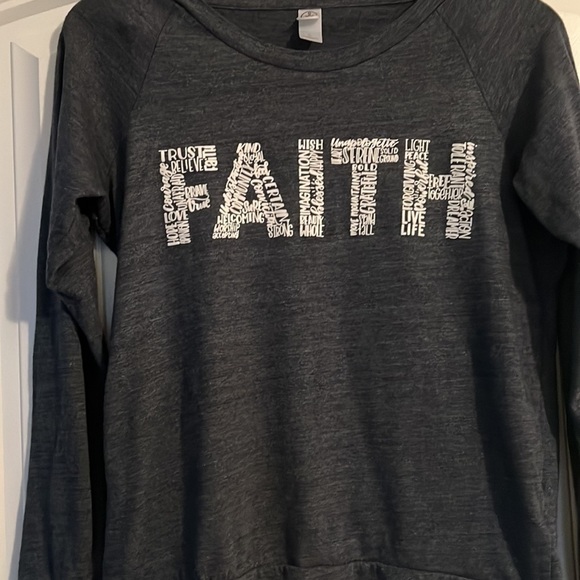 Faith Long Sleeve T Shirt - Picture 2 of 6